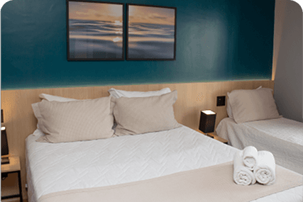 Interior da Suíte Master Garden